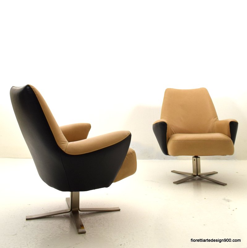 Coppia di poltrone Formanova Armchairs Pair Gianni Moscatelli